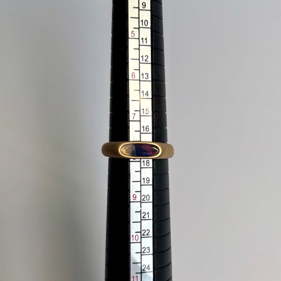 Multi-colored gold-tone ring - Picture 4 of 6